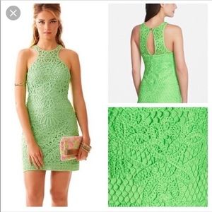 Lilly Pulitzer Jamie Dress Green Size L
